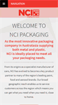 Mobile Screenshot of ncipackaging.com